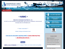 Tablet Screenshot of hampsteadwater.com